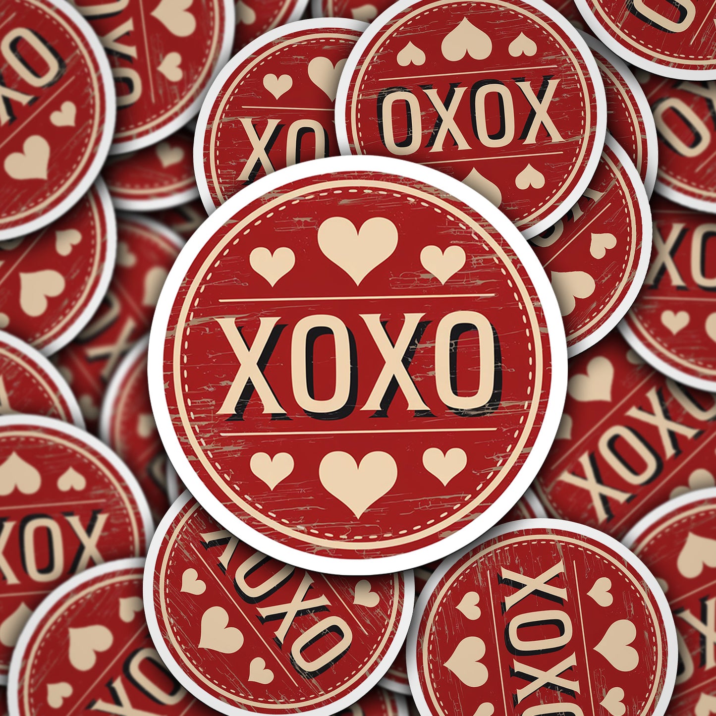 XOXO Vinyl Sticker
