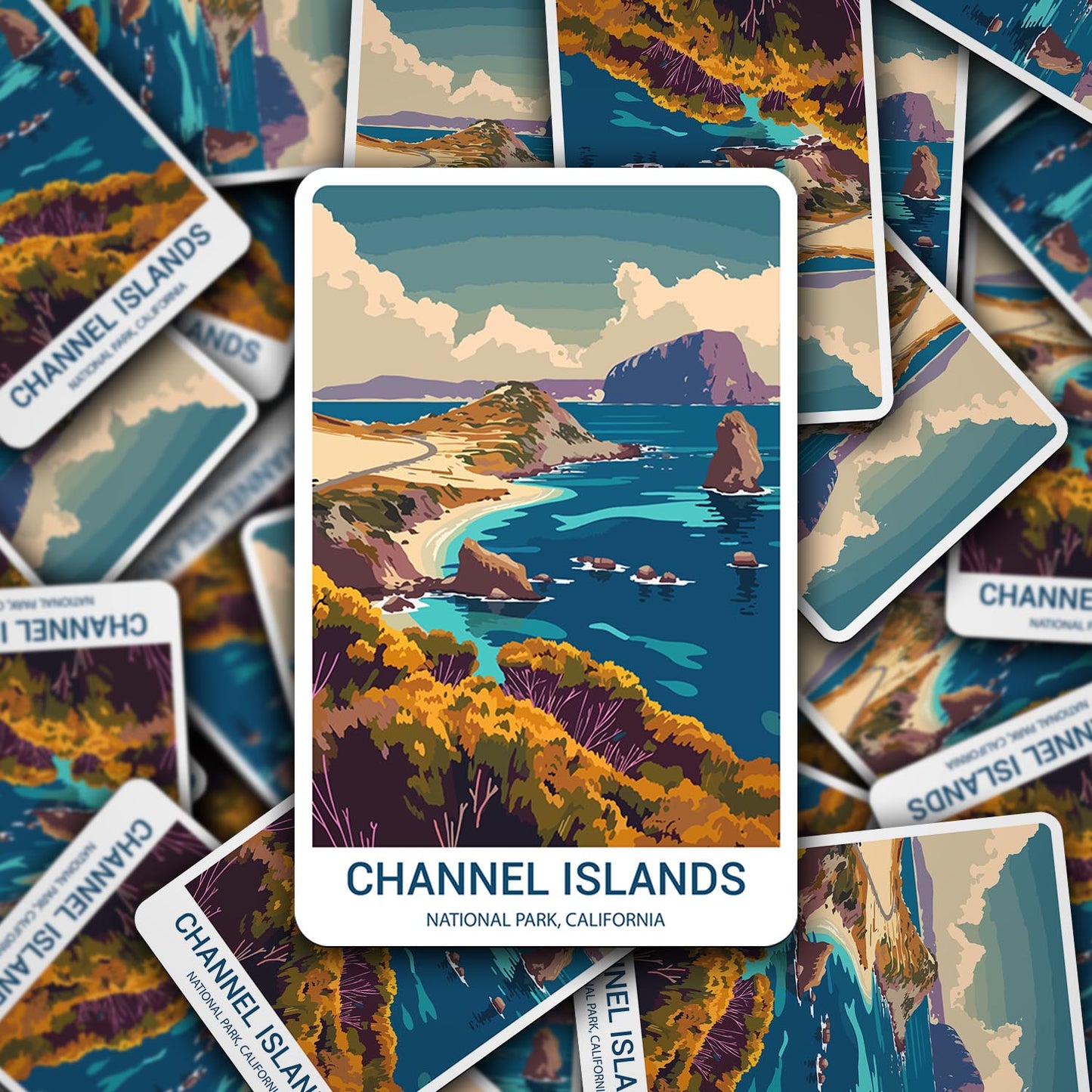 Channel Islands National Park Sticker – Durable Vinyl Sticker