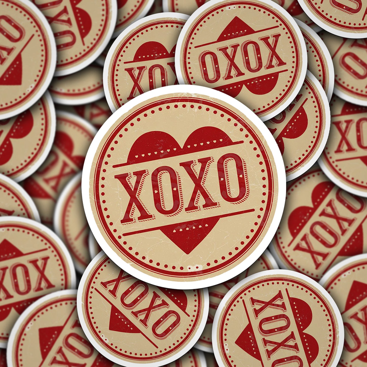 XOXO Vinyl Sticker