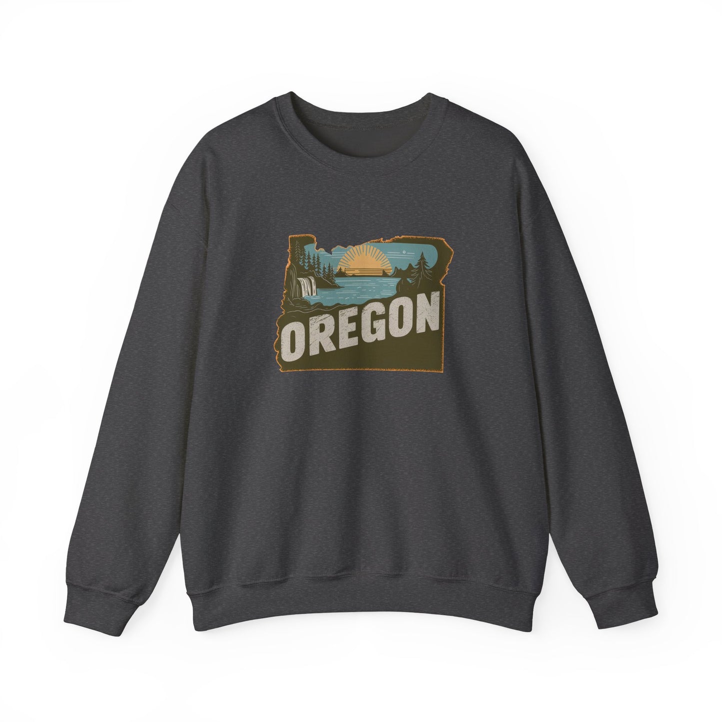 Oregon State Landscape sweatshirt | Retro Pacific Northwest Crewneck