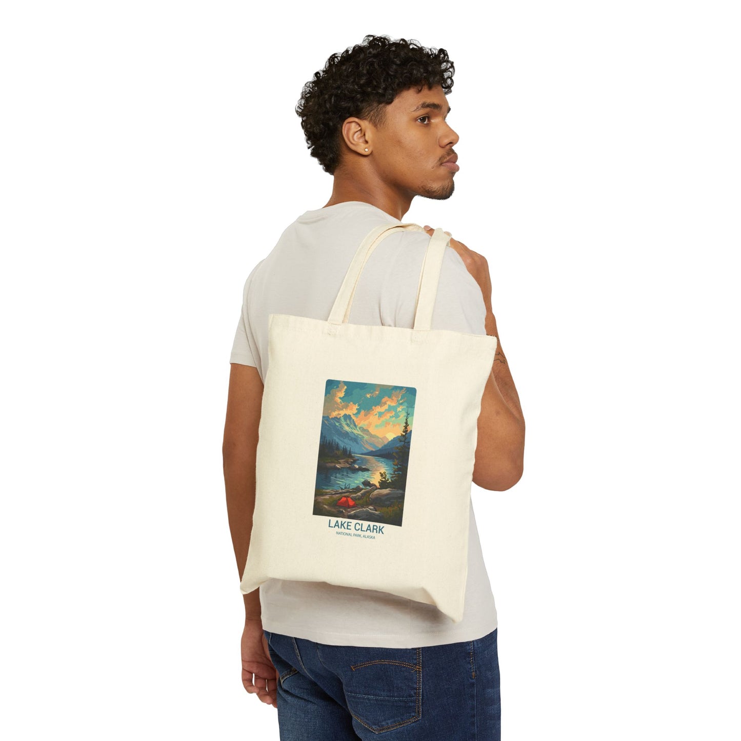 Lake Clark National Park Canvas Tote Bag