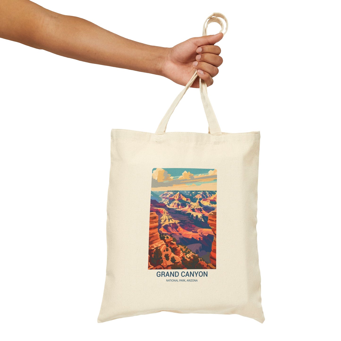 Grand Canyon Canvas Tote Bag