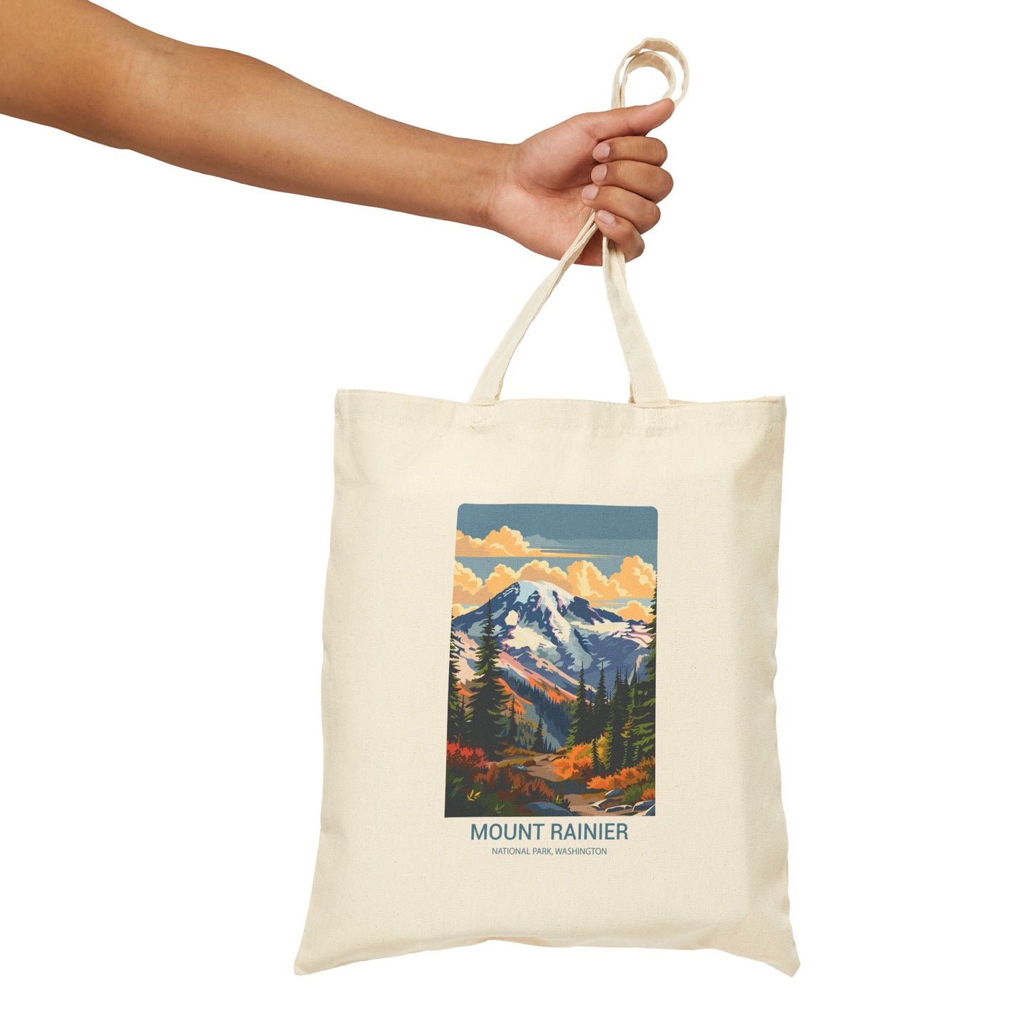 Mount Rainier National Park Tote Bag