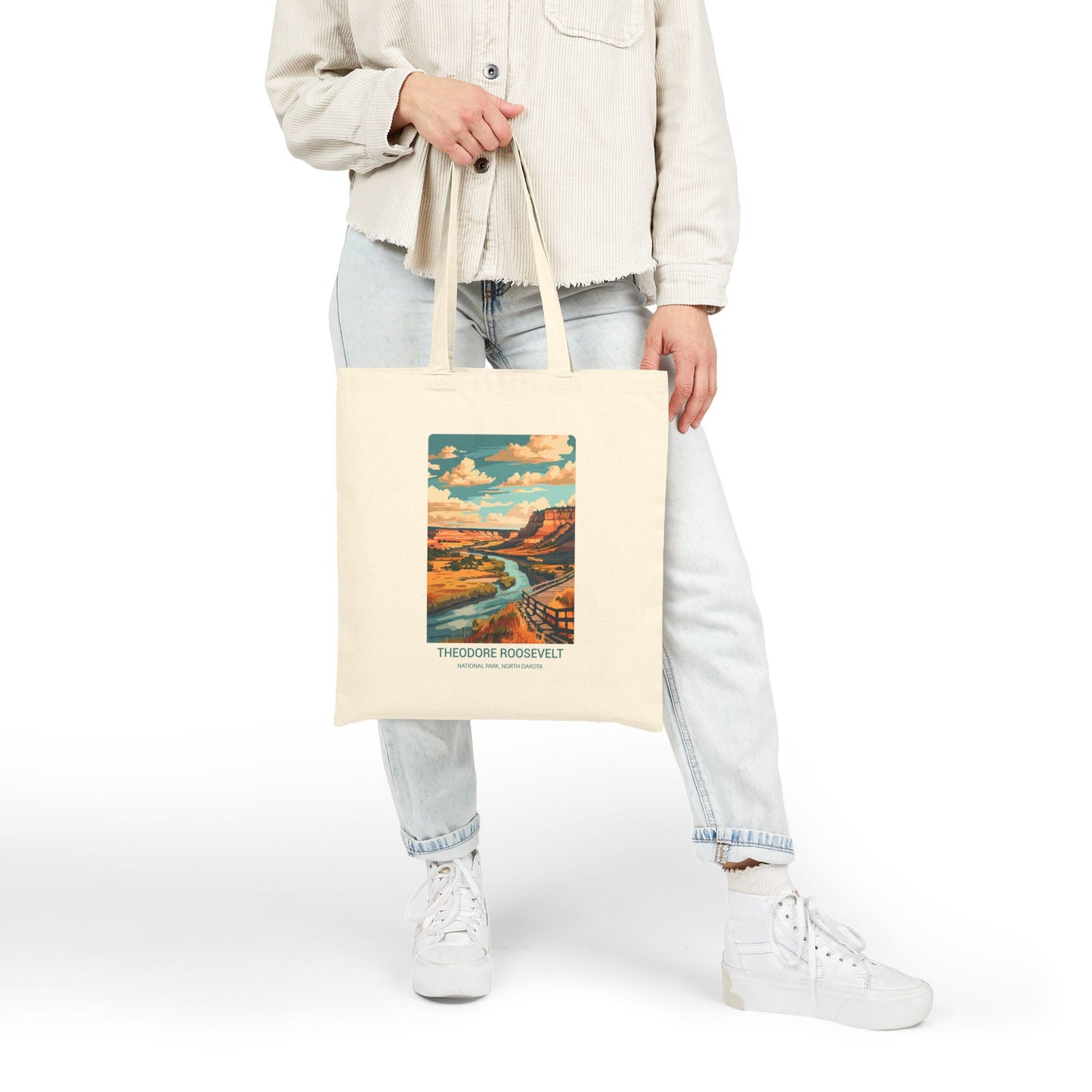 Theodore Roosevelt National Park Canvas Tote