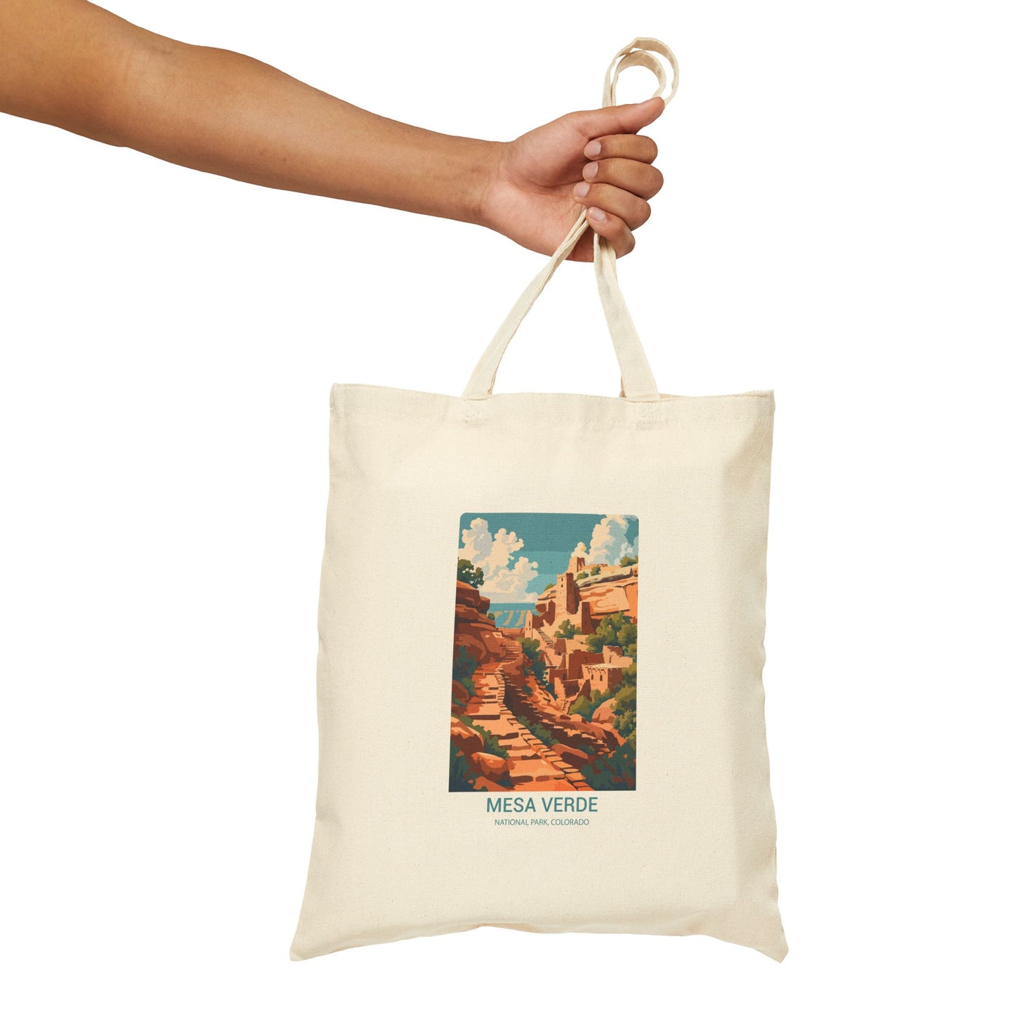Mesa Verde National Park Canvas Tote Bag