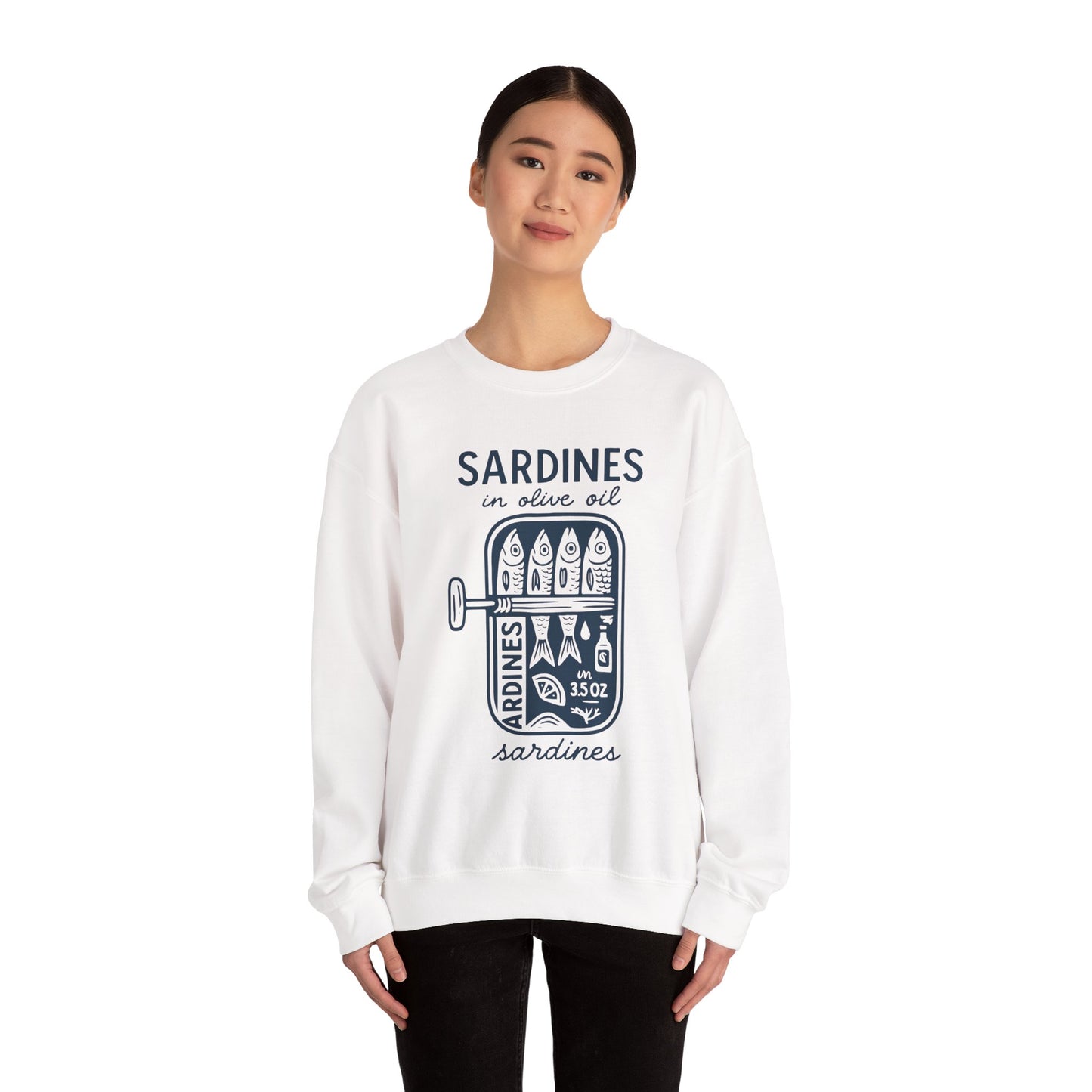 Sardines in Olive Oil sweatshirt | Crewneck