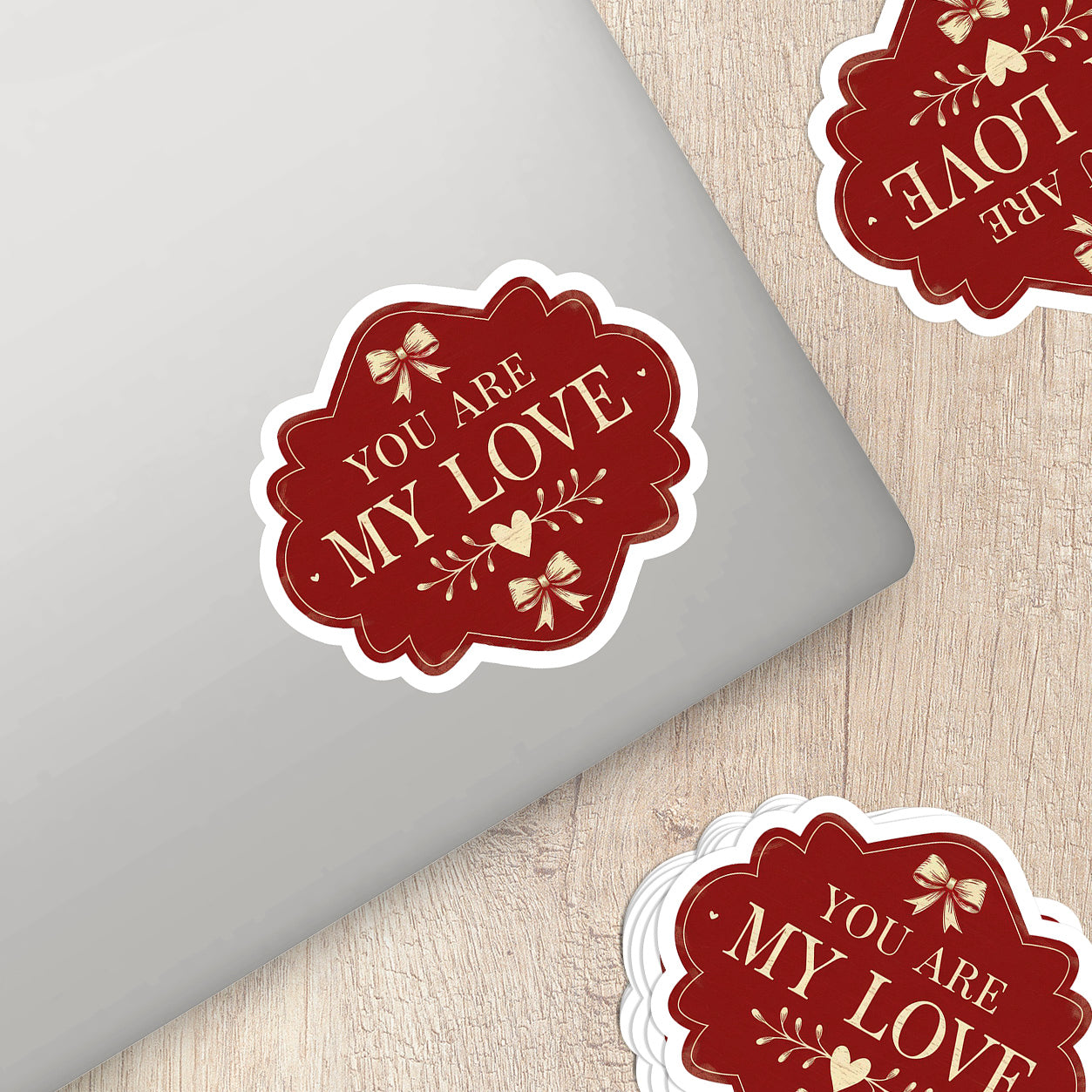 You Are My Love Vinyl Sticker