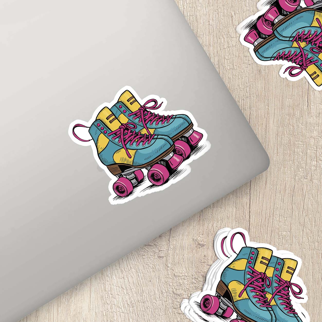 Retro 90’s Sticker – Weatherproof Vinyl for Laptops, Cups & More