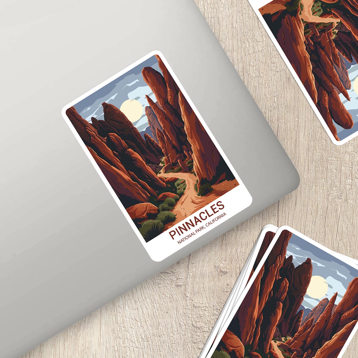 Pinnacles National Park Sticker – Durable Vinyl Sticker
