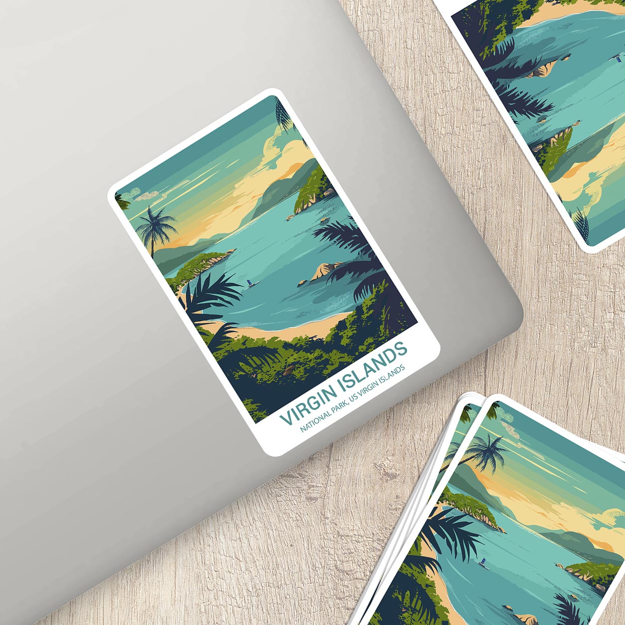 Virgin Islands National Park Sticker – Durable Vinyl Sticker
