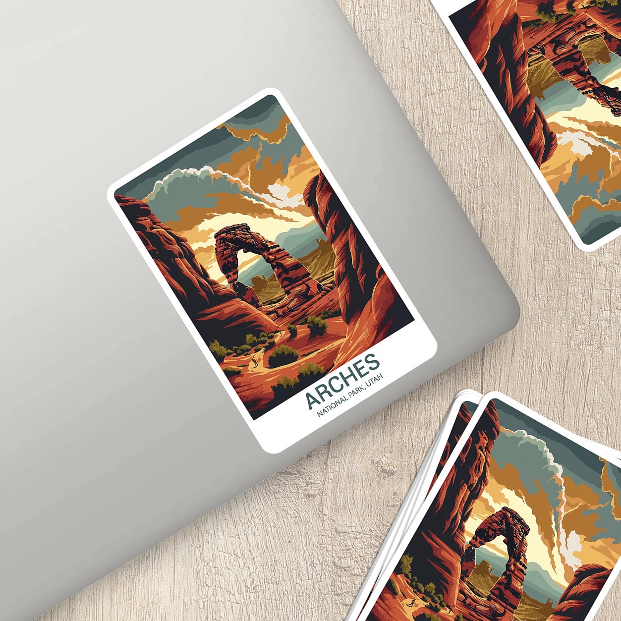 Arches National Park Sticker – Durable Vinyl Sticker