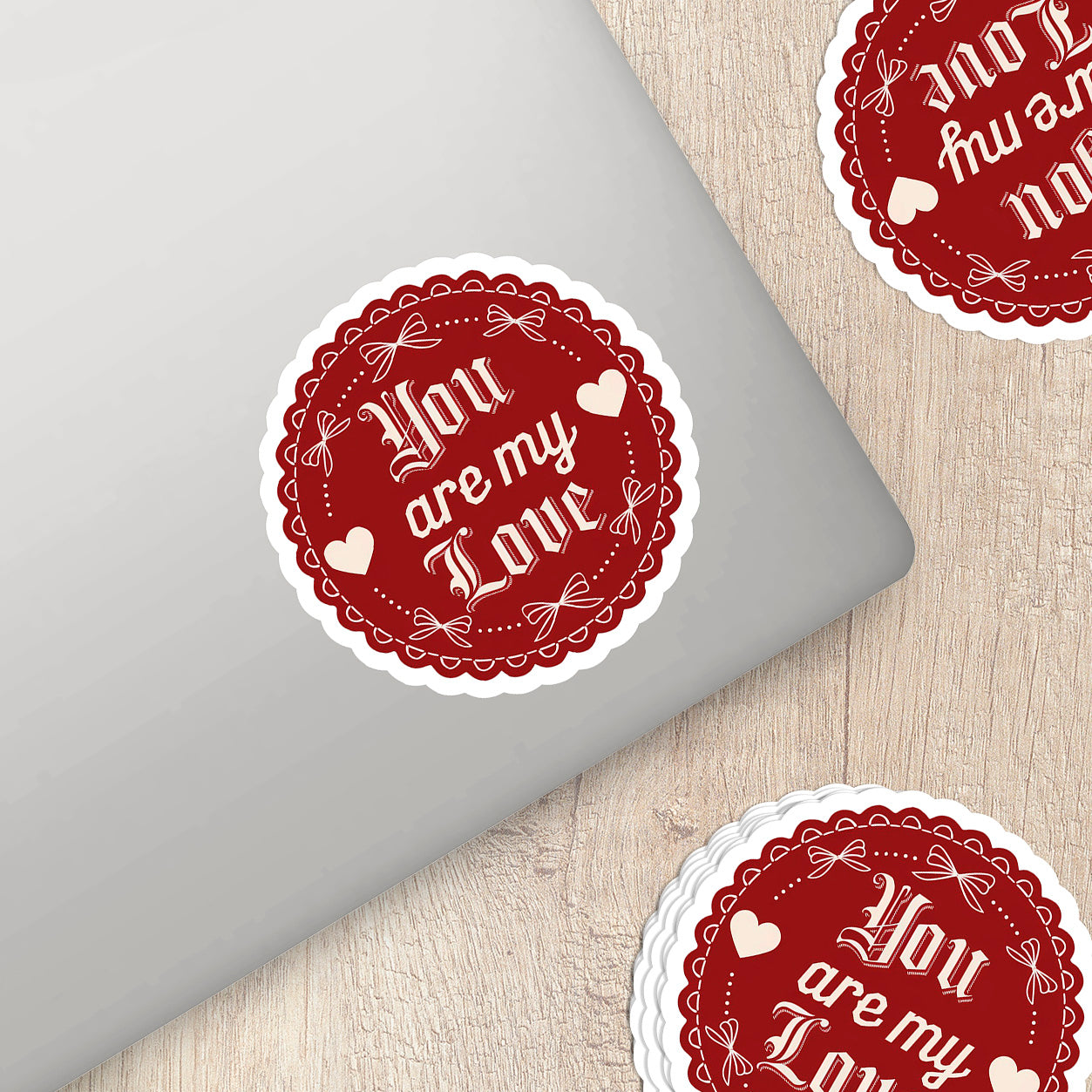 You Are My Love Vinyl Sticker