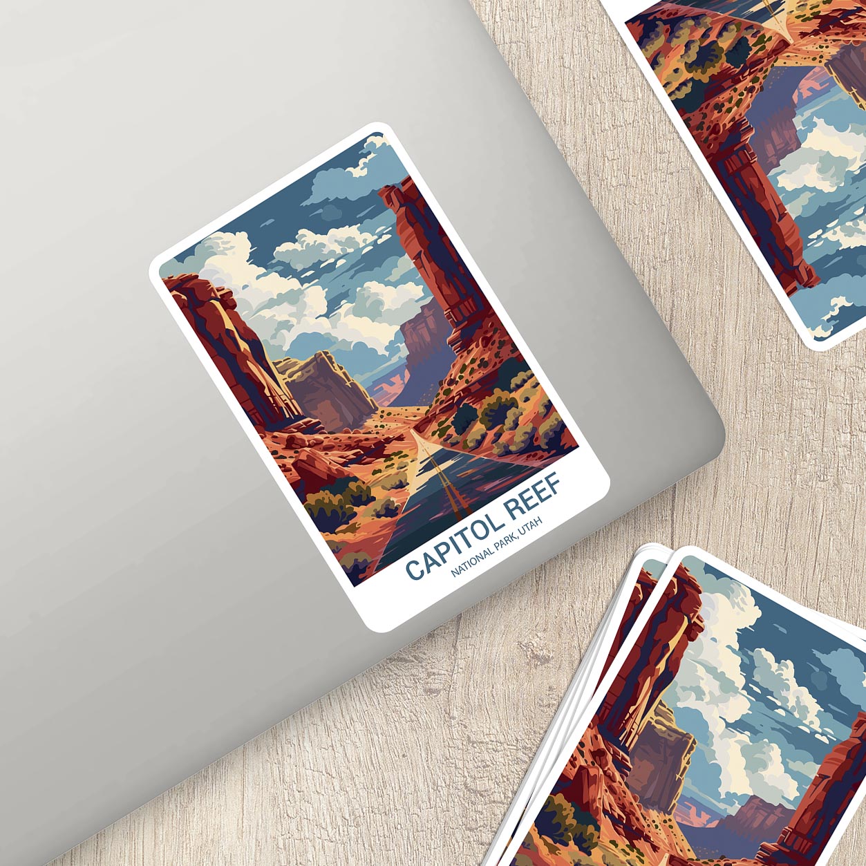 Capitol Reef National Park Sticker – Durable Vinyl Sticker