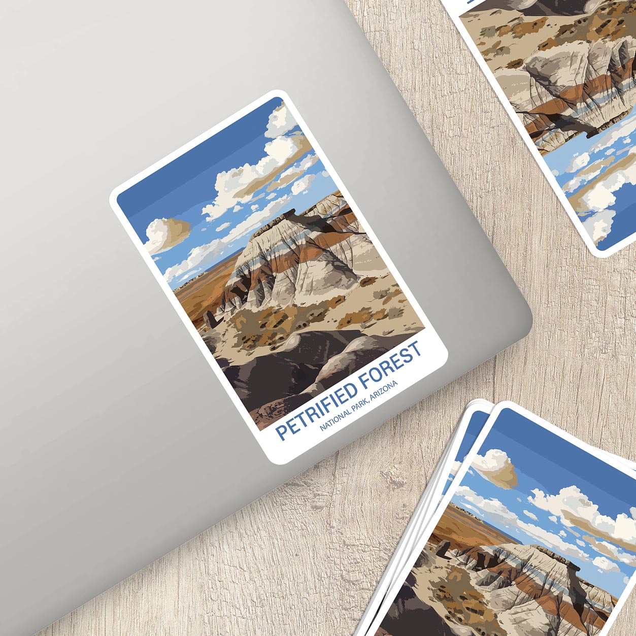 Petrified Forest National Park Sticker – Durable Vinyl Sticker