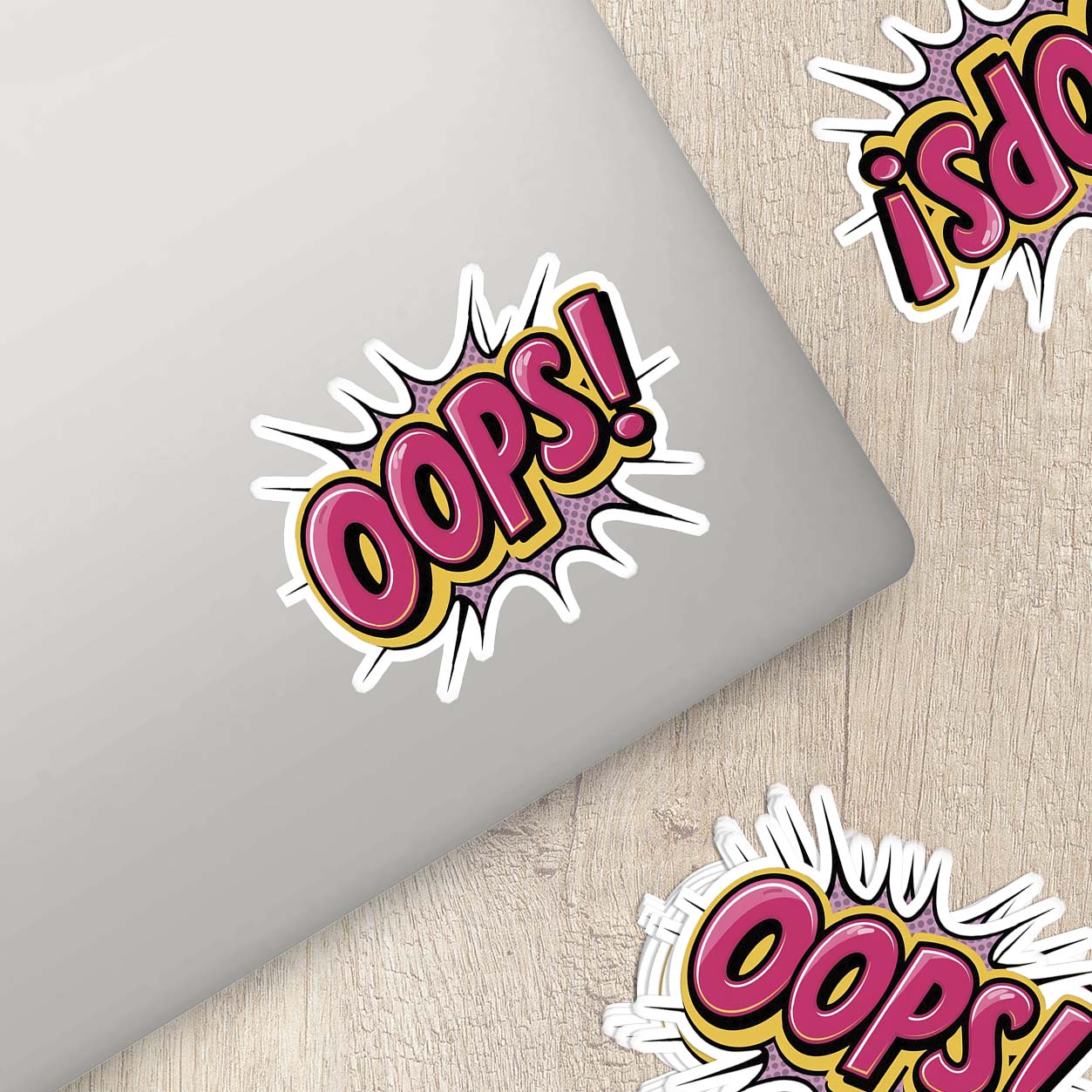 Retro 90’s Sticker – Weatherproof Vinyl for Laptops, Cups & More