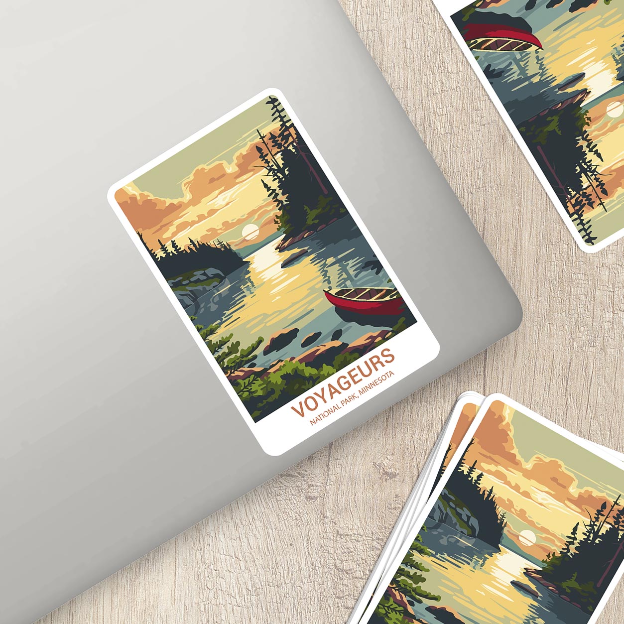 Voyageurs National Park Sticker – Durable Vinyl Sticker