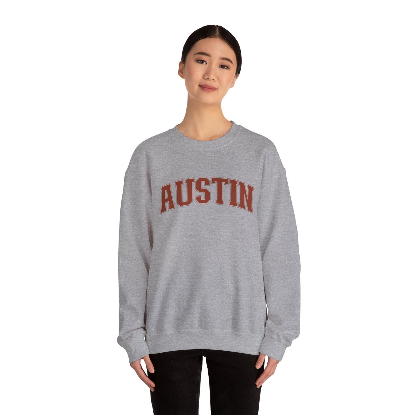 Austin Arc Logo sweatshirt | College Pullover
