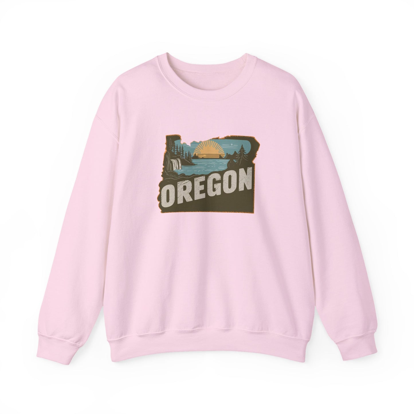 Oregon State Landscape sweatshirt | Retro Pacific Northwest Crewneck