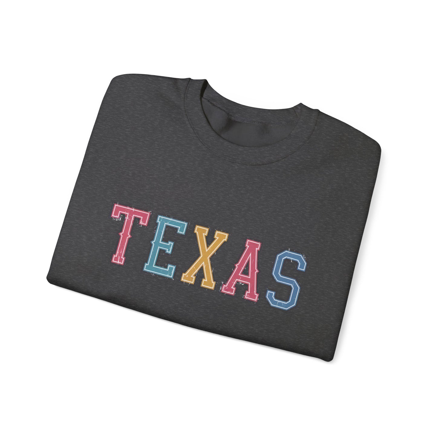 Texas collegiate letters sweatshirt