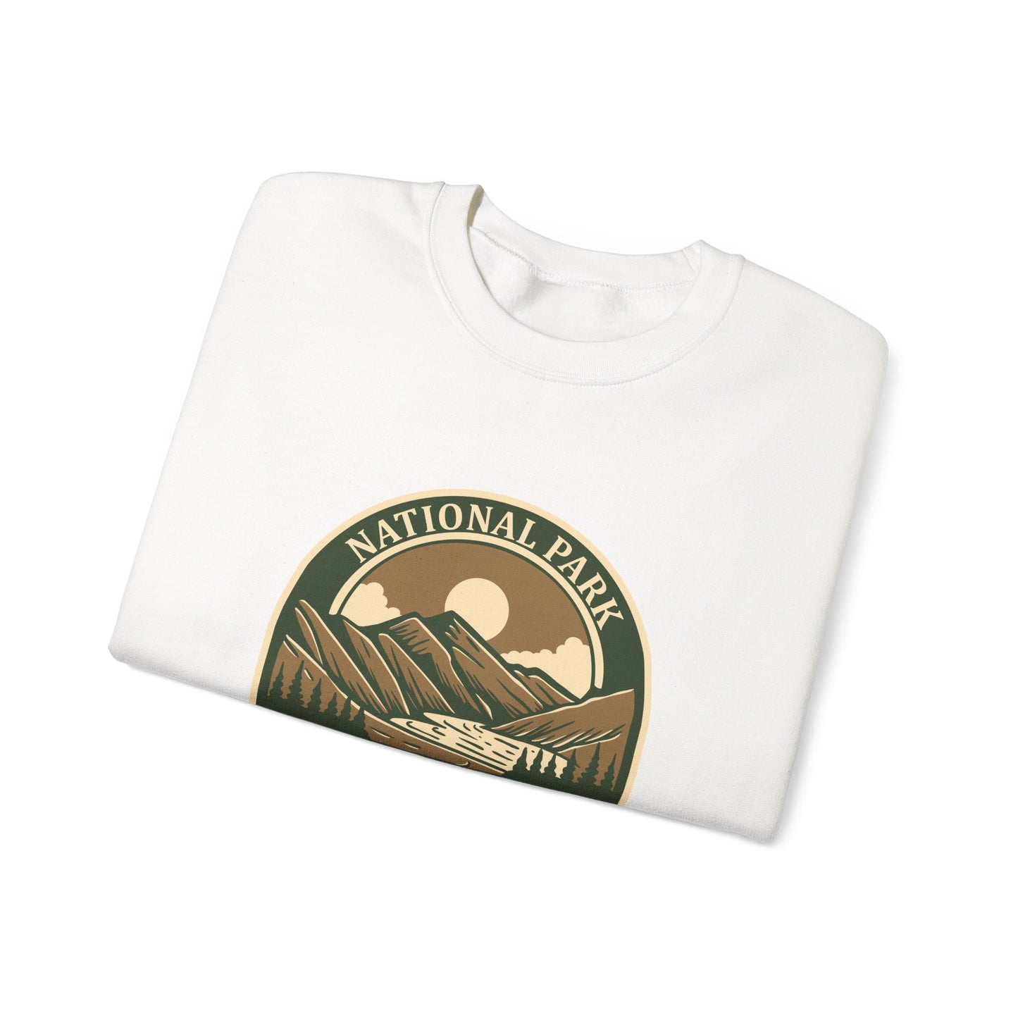 Death Valley National Park landscape Sweatshirt | Vintage desert mountains emblem