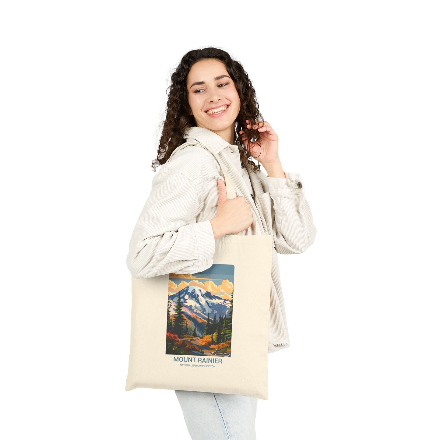 Mount Rainier National Park Tote Bag