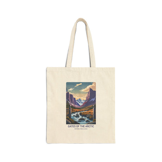 Gates of the Arctic National Park Canvas Tote Bag