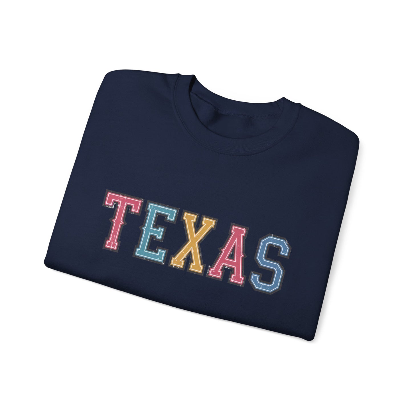 Texas collegiate letters sweatshirt