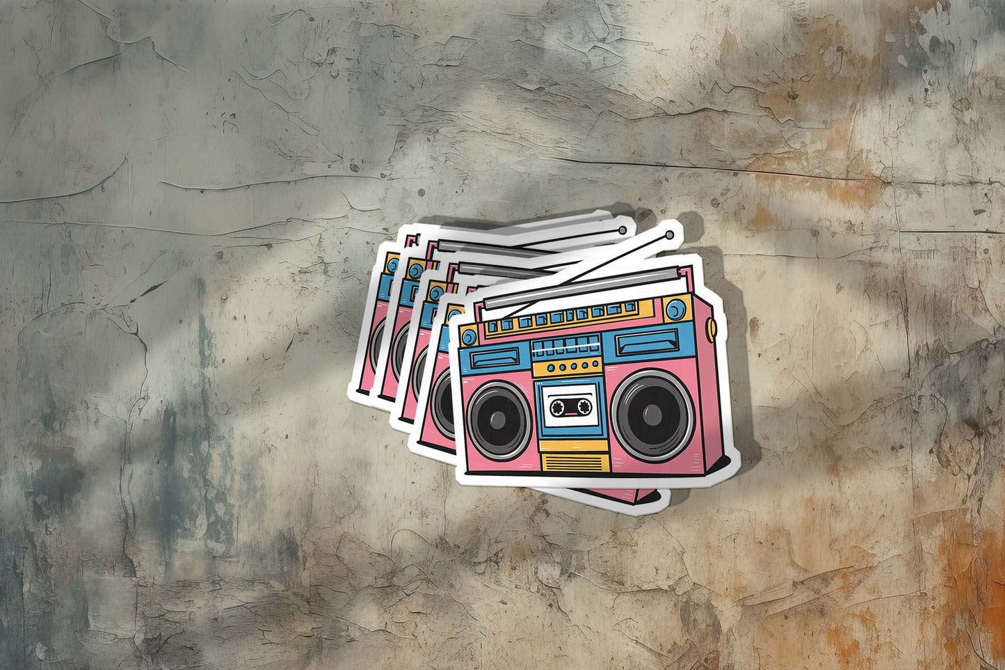 Retro 90’s Sticker – Weatherproof Vinyl for Laptops, Cups & More