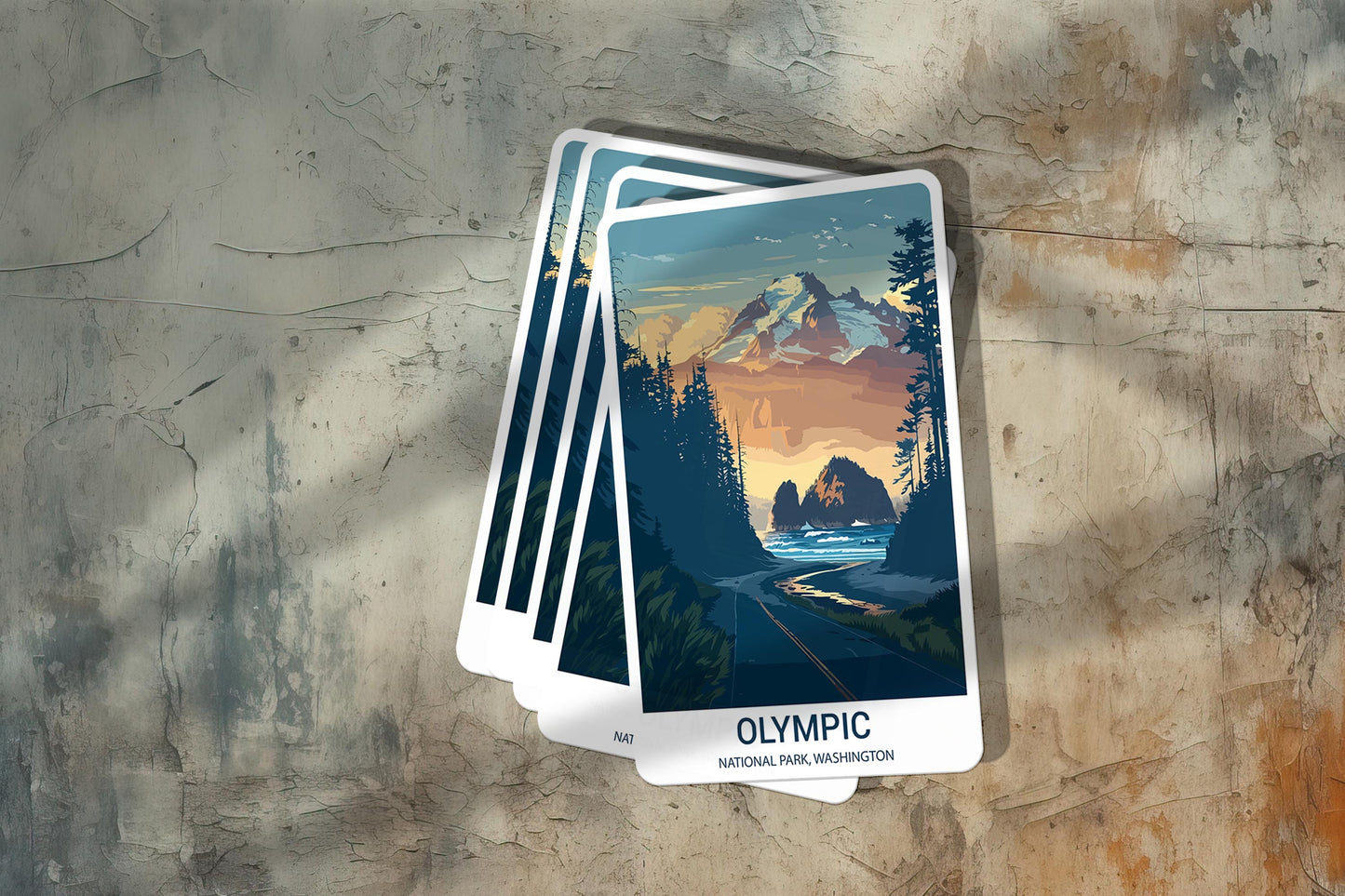 Olympic National Park Sticker – Durable Vinyl Sticker