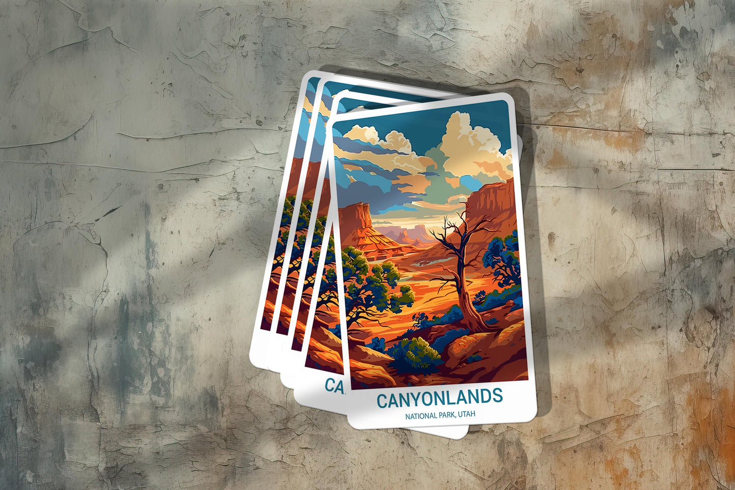 Canyonlands National Park Sticker – Durable Vinyl Sticker
