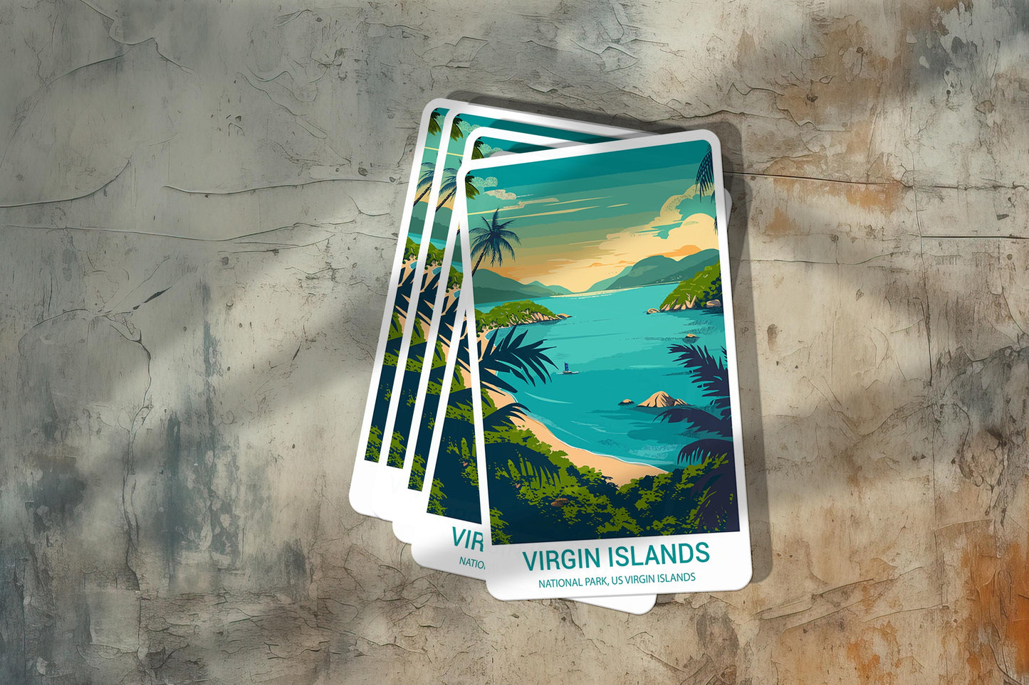 Virgin Islands National Park Sticker – Durable Vinyl Sticker