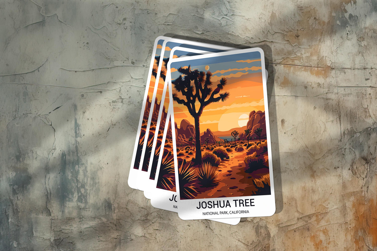 Joshua Tree National Park Sticker – Durable Vinyl Sticker