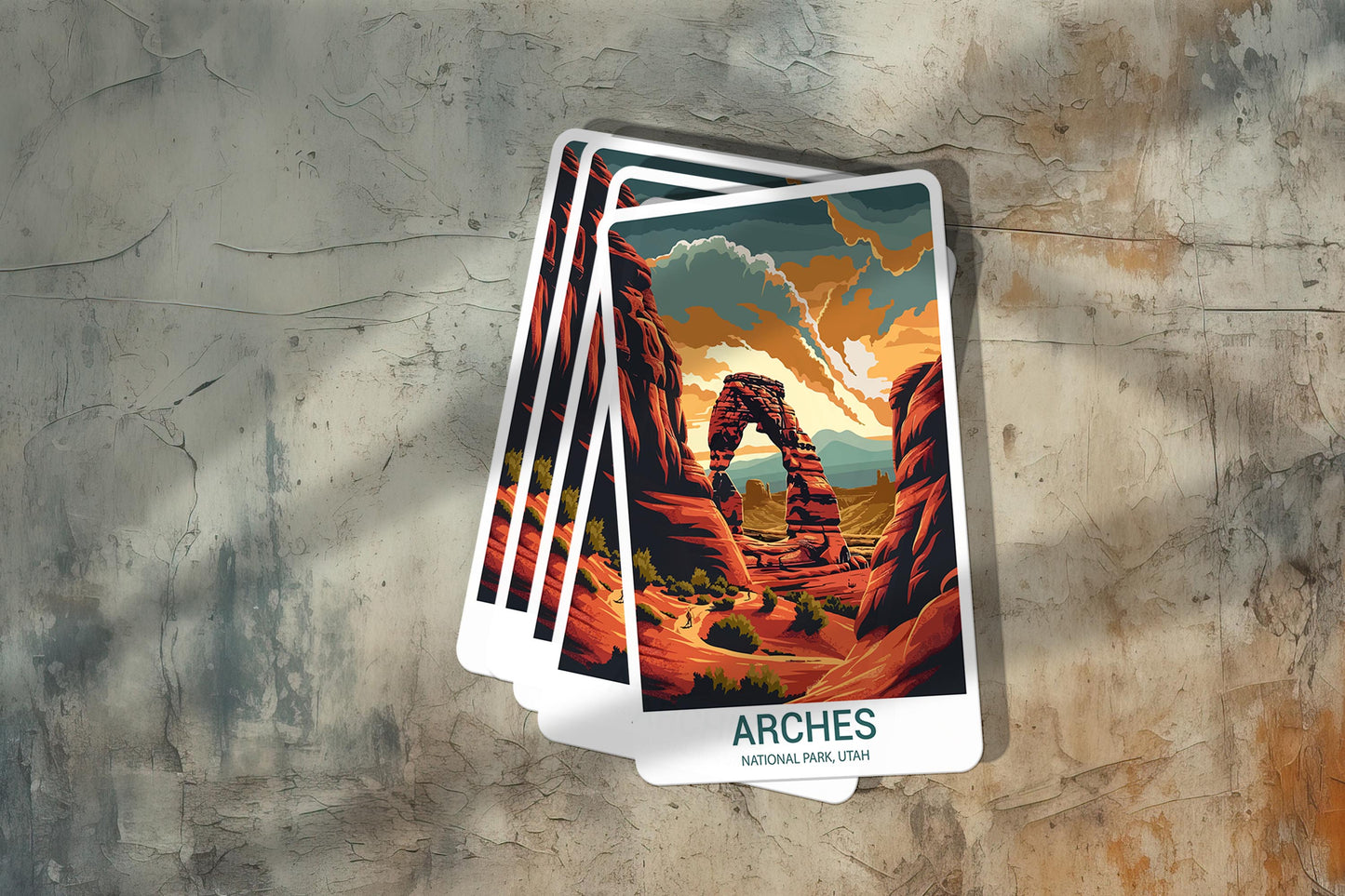 Arches National Park Sticker – Durable Vinyl Sticker