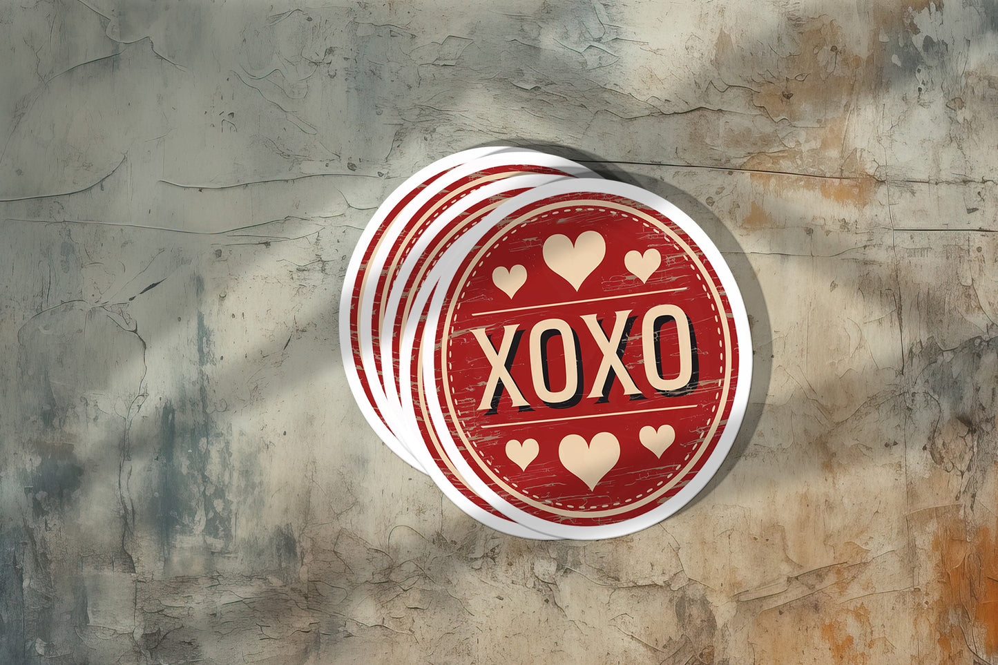 XOXO Vinyl Sticker