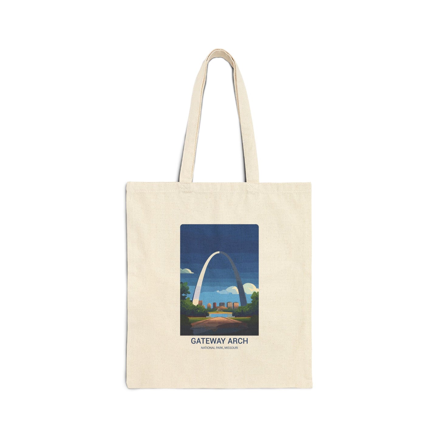 Gateway Arch National Park Canvas Tote Bag