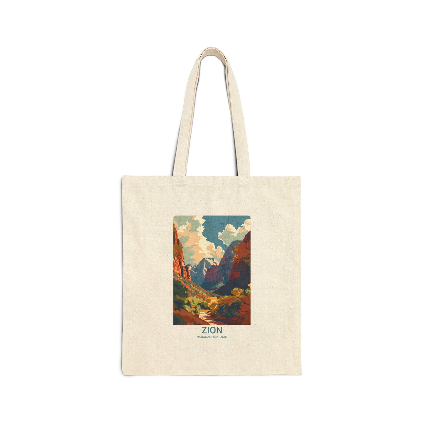 Zion National Park Canvas Tote Bag