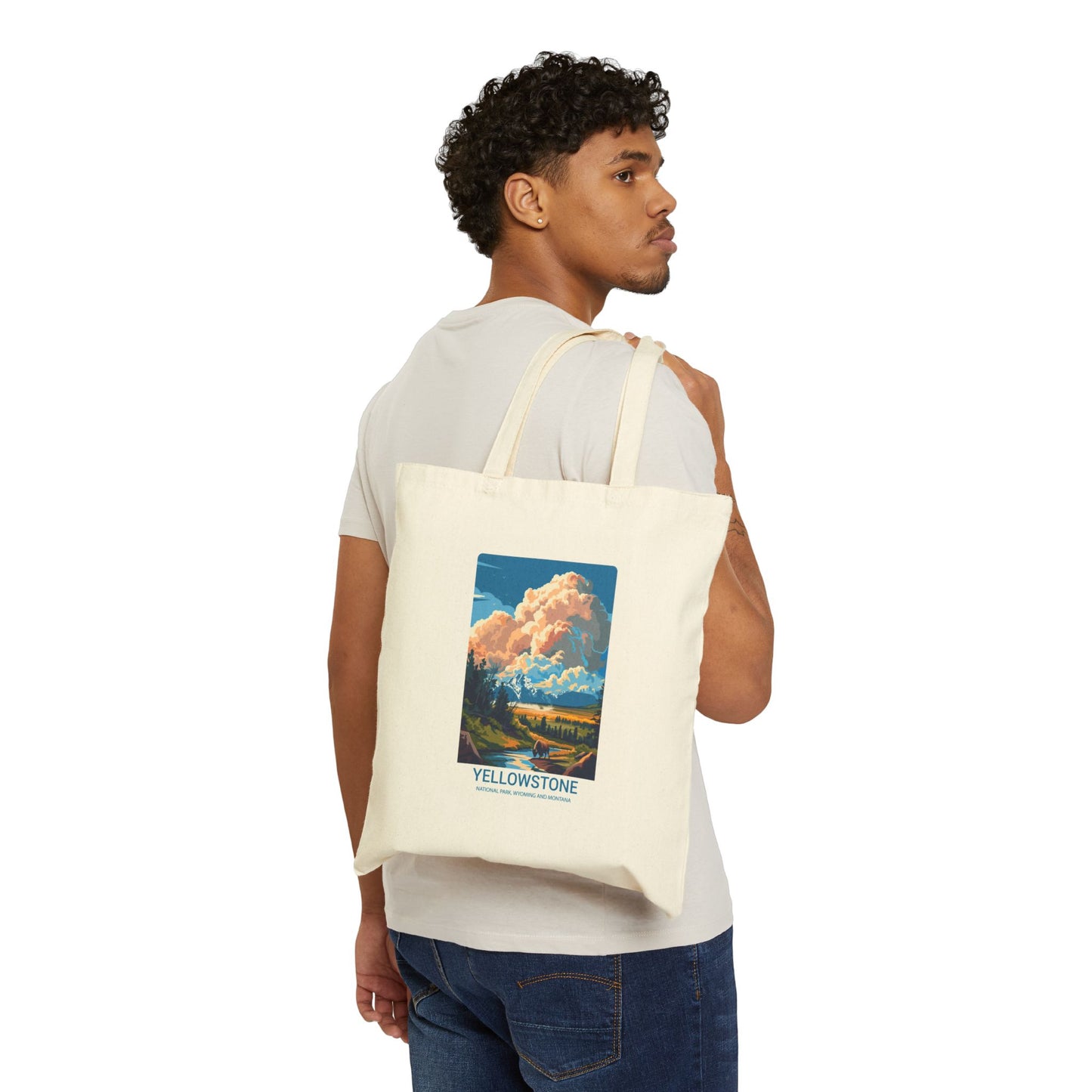 Yellowstone National Park Tote Bag