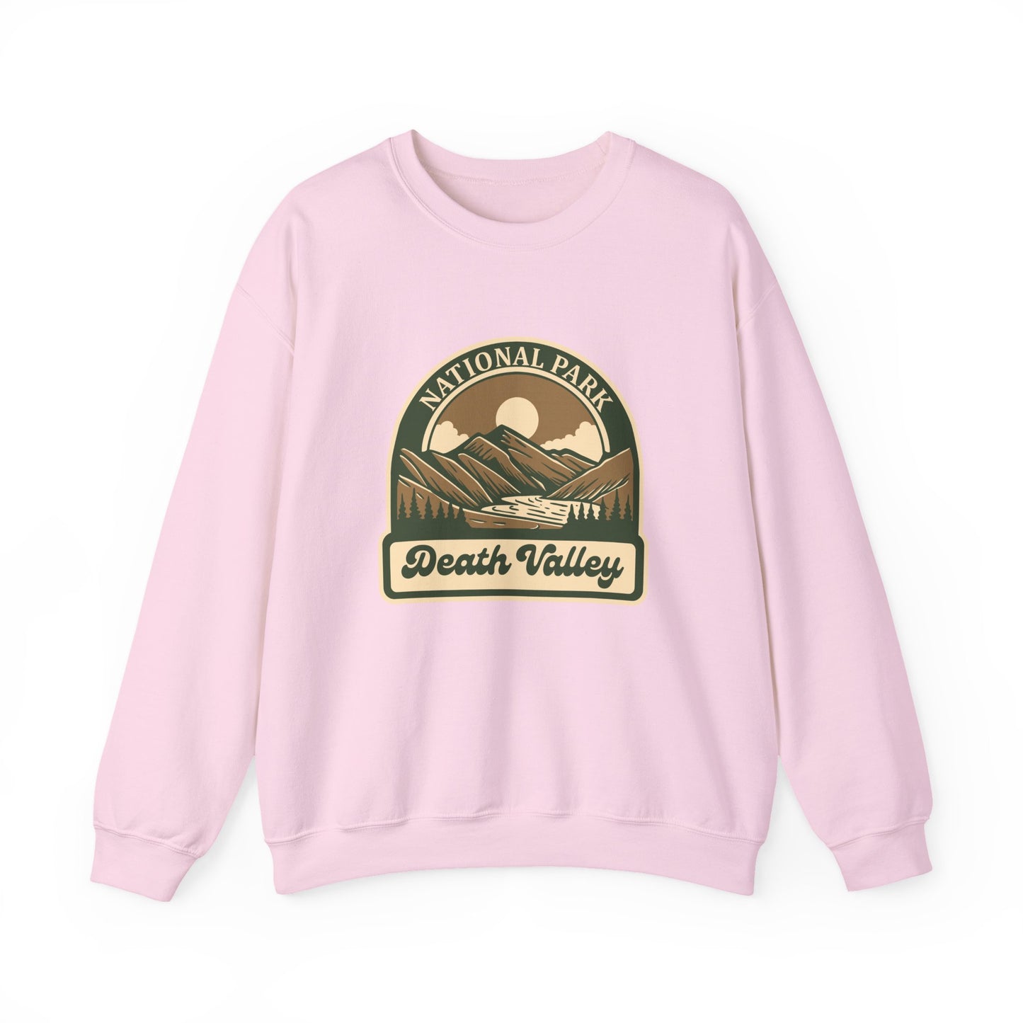 Death Valley National Park landscape Sweatshirt | Vintage desert mountains emblem