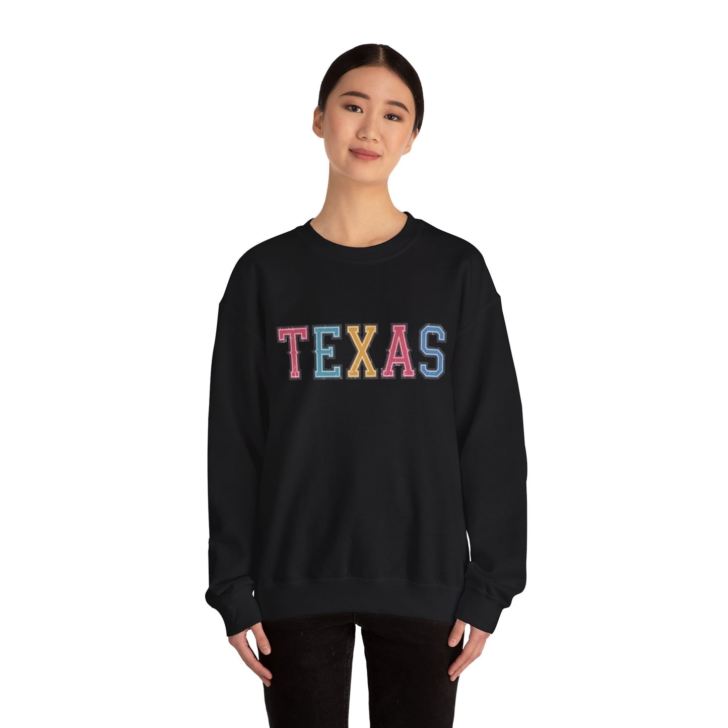 Texas collegiate letters sweatshirt