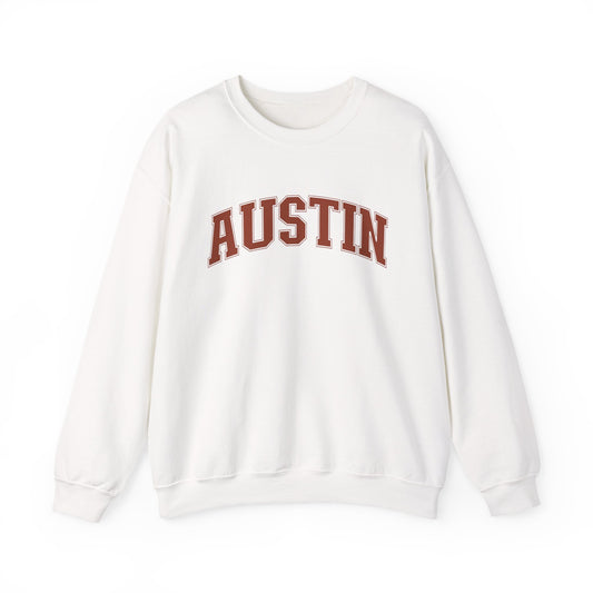 Austin Arc Logo sweatshirt | College Pullover