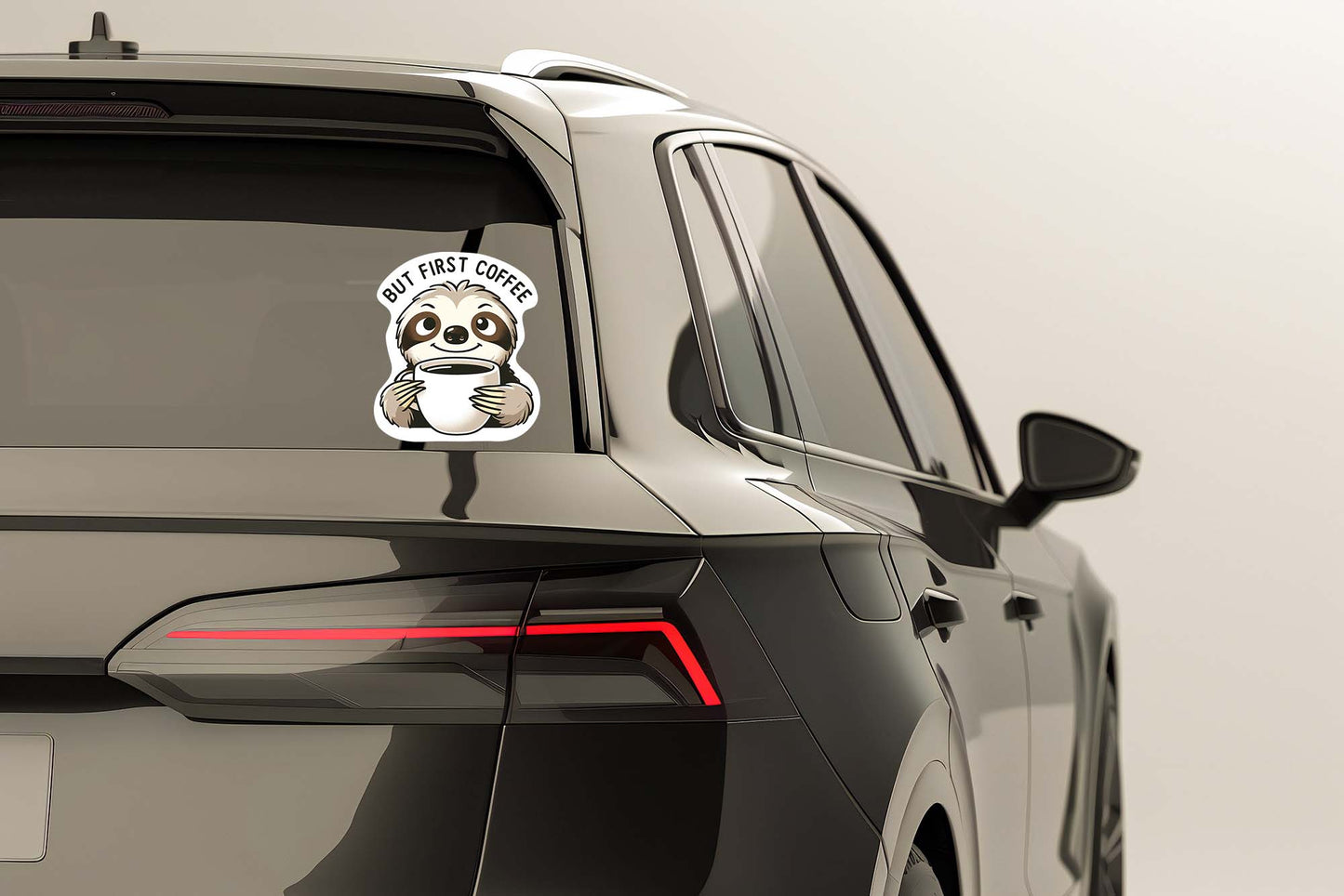 Sloths with Quotes Sticker – Cute Weatherproof Vinyl for Laptops, Cups & More