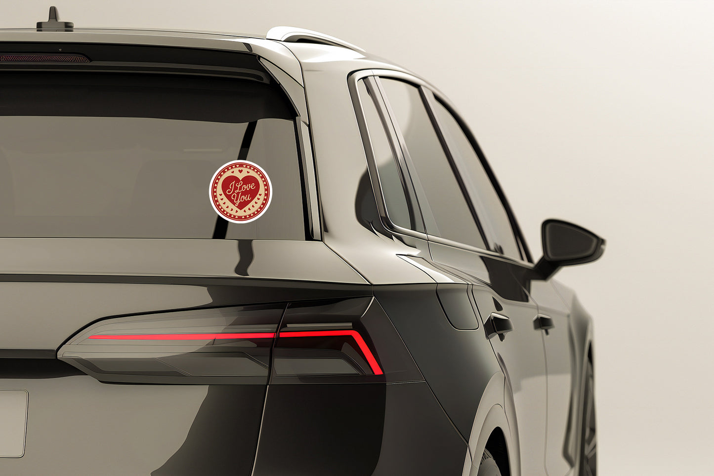 I Love You Vinyl Sticker