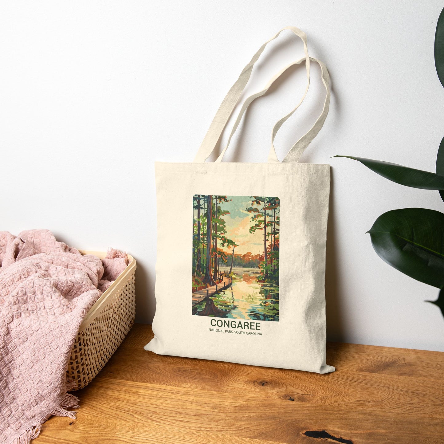 Congaree National Park Canvas Tote Bag
