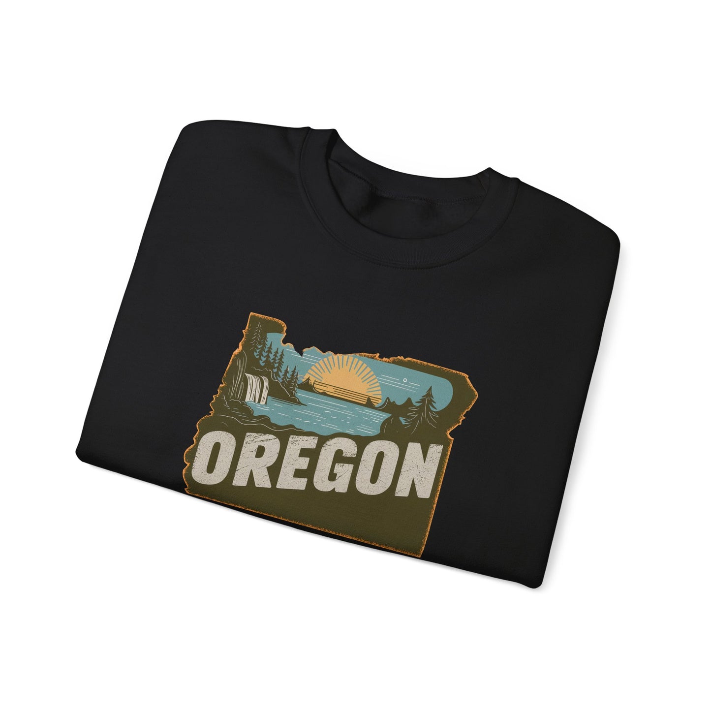 Oregon State Landscape sweatshirt | Retro Pacific Northwest Crewneck