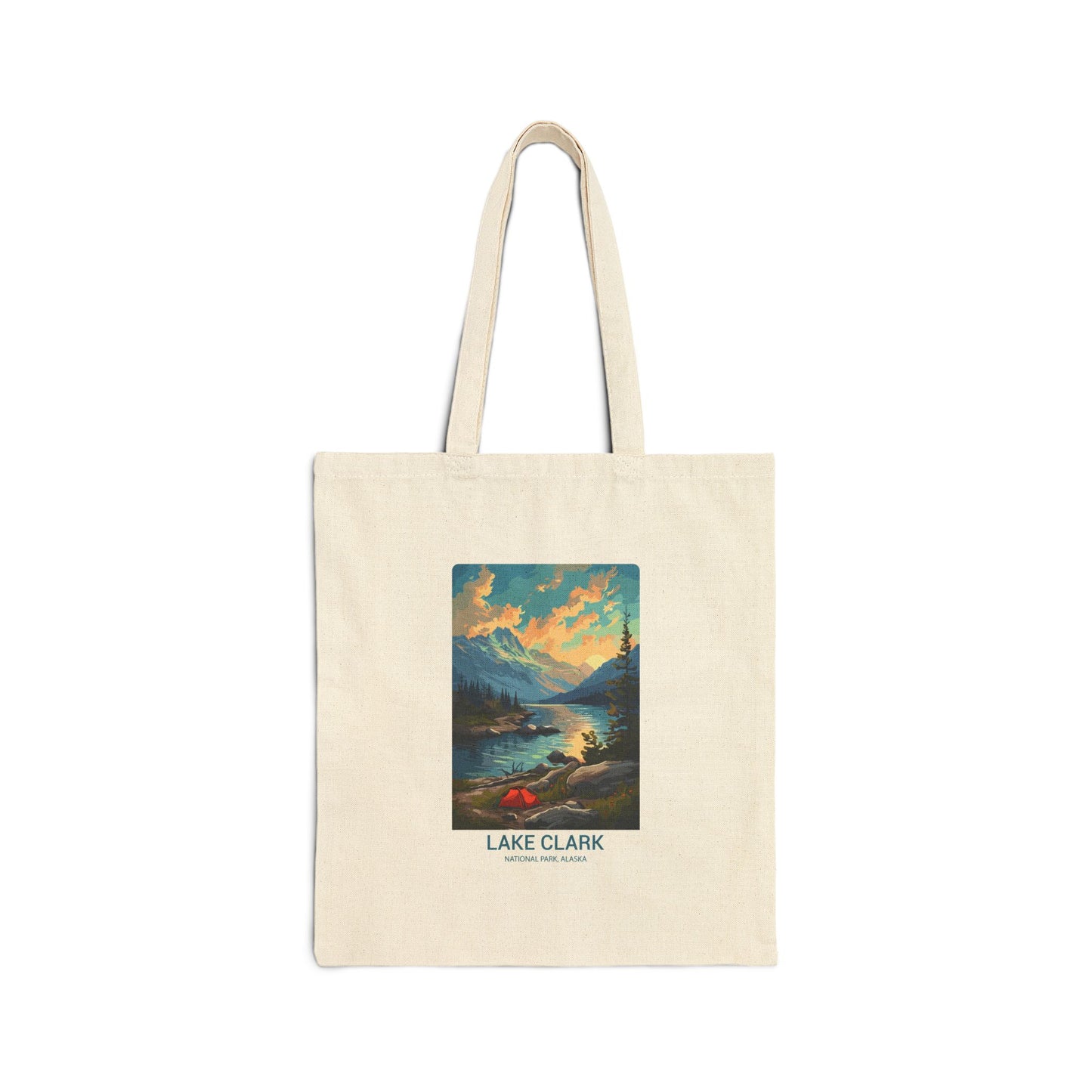 Lake Clark National Park Canvas Tote Bag