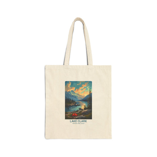 Lake Clark National Park Canvas Tote Bag