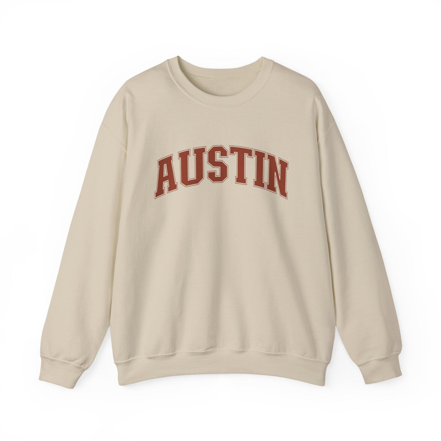 Austin Arc Logo sweatshirt | College Pullover