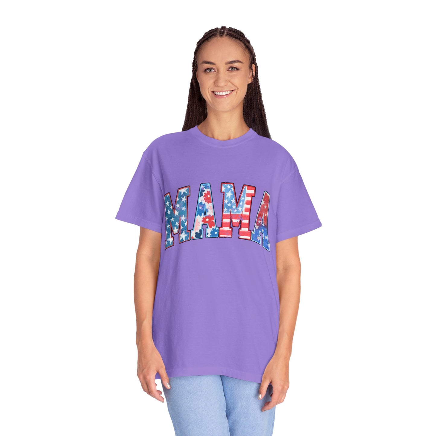 Mama America  Garment-Dyed T-shirt