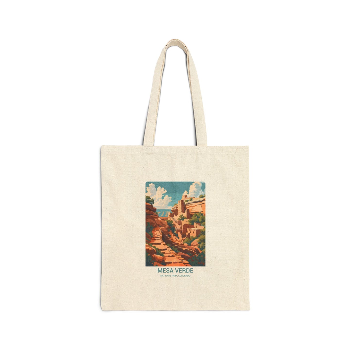 Mesa Verde National Park Canvas Tote Bag