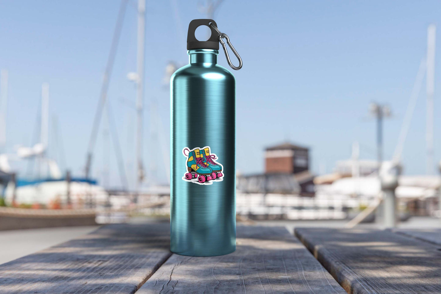 Retro 90’s Sticker – Weatherproof Vinyl for Laptops, Cups & More